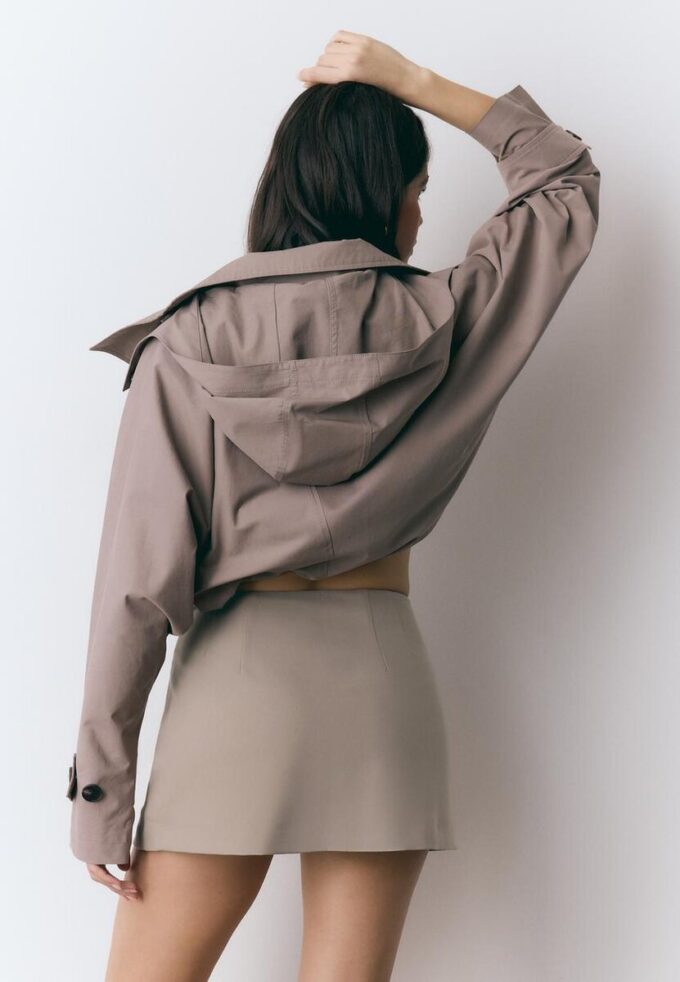 Skort mit Seitenschlitz