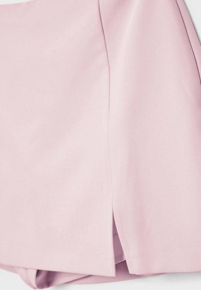 Skort mit Seitenschlitz