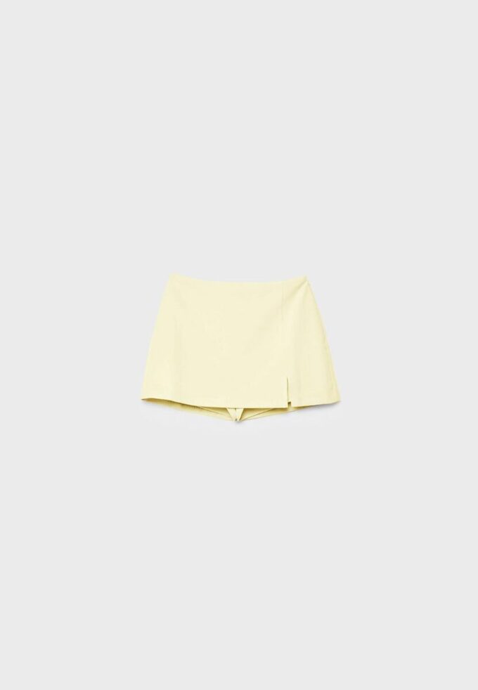 Skort mit Seitenschlitz