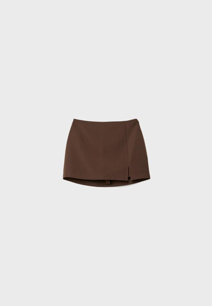 Skort mit Seitenschlitz
