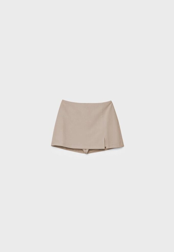 Skort mit Seitenschlitz