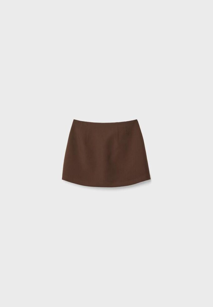Skort mit Seitenschlitz