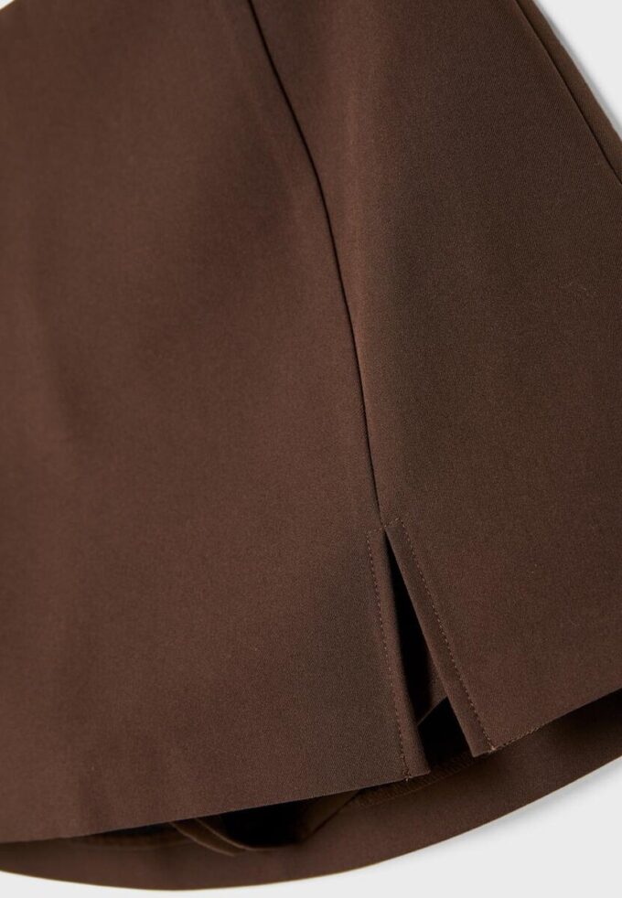 Skort mit Seitenschlitz
