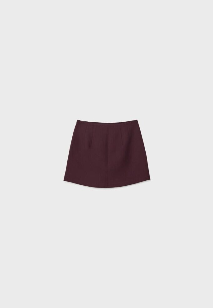 Skort mit Seitenschlitz