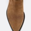 Slouchy Cowboy-Stiefeletten aus Leder