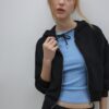 Soft-Feel-Sweatshirt mit Reißverschluss Soft-Feel-Sweatshirt mit Reißverschluss