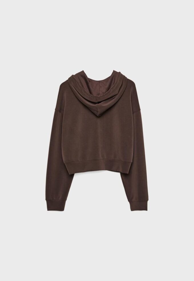 Soft-Feel-Sweatshirt mit Reißverschluss Soft-Feel-Sweatshirt mit Reißverschluss