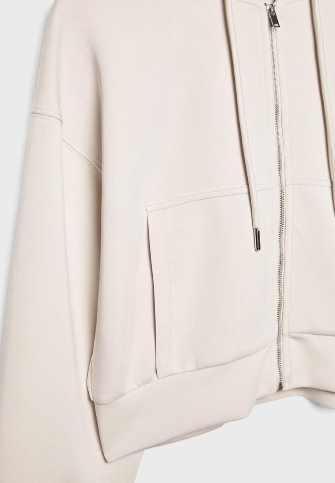 Soft-Feel-Sweatshirt mit Reißverschluss Soft-Feel-Sweatshirt mit Reißverschluss