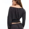 Soft Touch Asymmetrisches T-Shirt