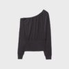 Soft Touch Asymmetrisches T-Shirt
