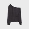 Soft Touch Asymmetrisches T-Shirt