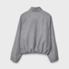 Soft Touch-Bomberjacke im Ballon-Stil