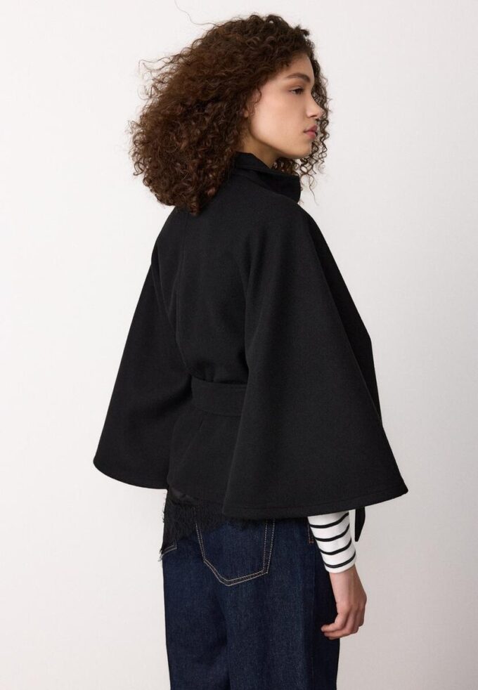 Soft Touch-Cape-Jacke