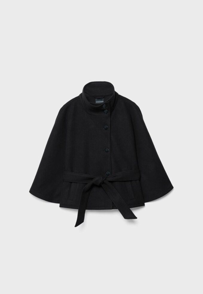Soft Touch-Cape-Jacke