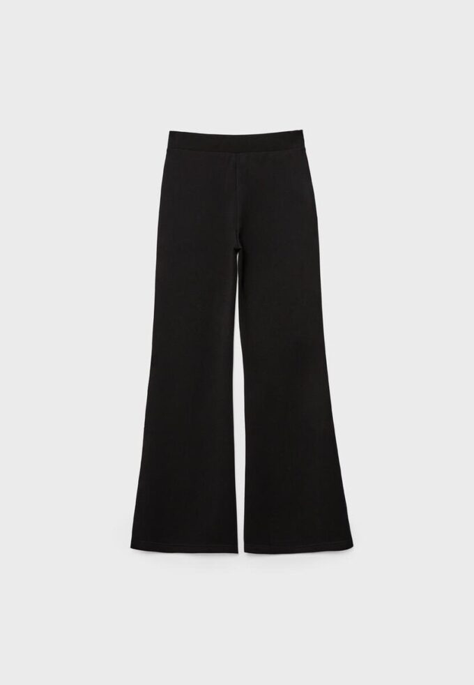 Soft Touch-Hose mit Schlag und Nahtdetail vorne