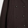 Soft Touch-Jacke mit Überkreuzverschluss und hohem Kragen Soft Touch-Jacke mit Überkreuzverschluss und hohem Kragen