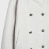 Soft Touch-Jacke mit Überkreuzverschluss und hohem Kragen Soft Touch-Jacke mit Überkreuzverschluss und hohem Kragen