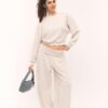 Soft Touch-Jogginghose im Ballon-Stil mit umgeschlagenem Bund Soft Touch-Jogginghose im Ballon-Stil mit umgeschlagenem Bund