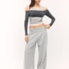 Soft Touch-Jogginghose im Ballon-Stil mit umgeschlagenem Bund Soft Touch-Jogginghose im Ballon-Stil mit umgeschlagenem Bund
