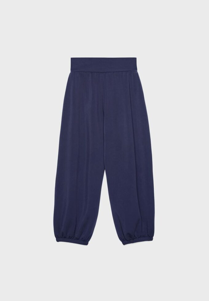 Soft Touch-Jogginghose im Ballon-Stil mit umgeschlagenem Bund Soft Touch-Jogginghose im Ballon-Stil mit umgeschlagenem Bund