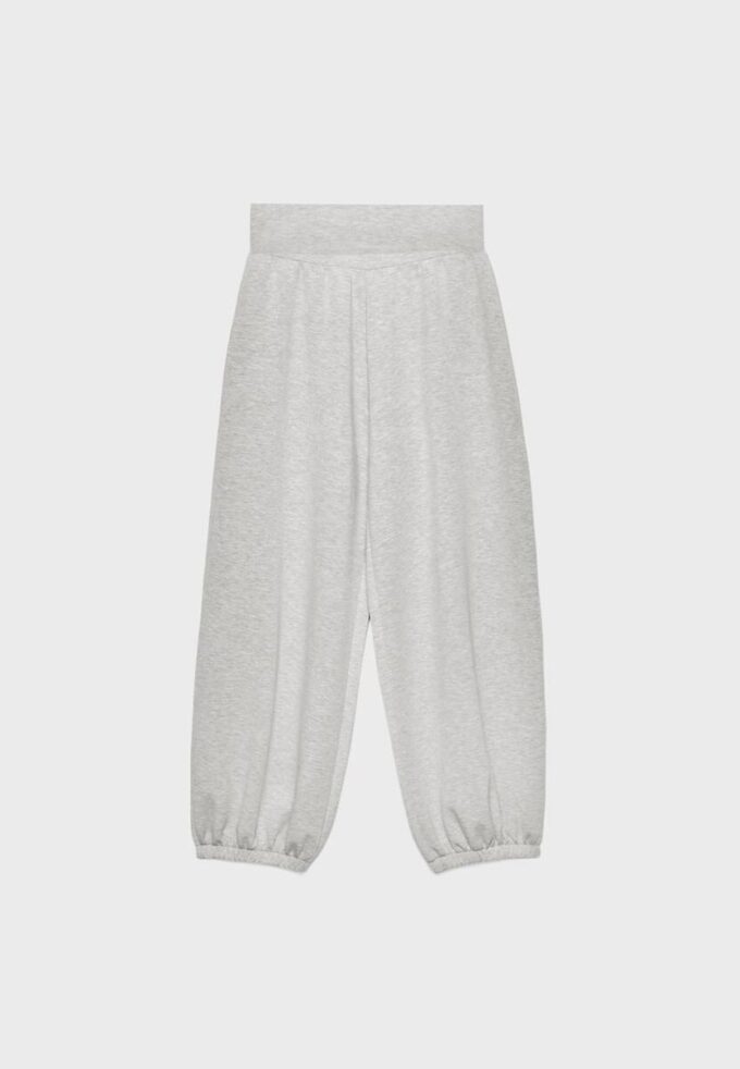 Soft Touch-Jogginghose im Ballon-Stil mit umgeschlagenem Bund Soft Touch-Jogginghose im Ballon-Stil mit umgeschlagenem Bund