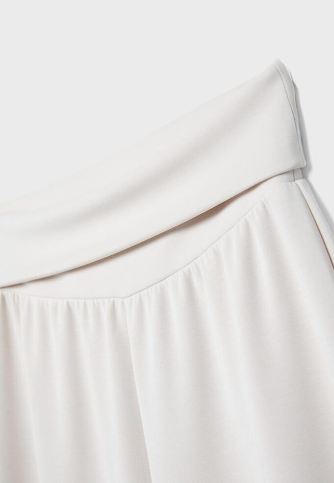 Soft Touch-Jogginghose im Ballon-Stil mit umgeschlagenem Bund Soft Touch-Jogginghose im Ballon-Stil mit umgeschlagenem Bund