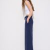 Soft Touch-Jogginghose mit Wide Leg und Nahtdetail vorne Soft Touch-Jogginghose mit Wide Leg und Nahtdetail vorne