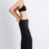 Soft Touch-Jogginghose mit Wide Leg und Nahtdetail vorne Soft Touch-Jogginghose mit Wide Leg und Nahtdetail vorne