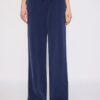Soft Touch-Jogginghose mit Wide Leg und Nahtdetail vorne Soft Touch-Jogginghose mit Wide Leg und Nahtdetail vorne