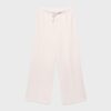 Soft Touch-Jogginghose mit Wide Leg und Nahtdetail vorne Soft Touch-Jogginghose mit Wide Leg und Nahtdetail vorne