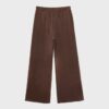 Soft Touch-Jogginghose mit Wide Leg und Nahtdetail vorne Soft Touch-Jogginghose mit Wide Leg und Nahtdetail vorne