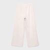 Soft Touch-Jogginghose mit Wide Leg und Nahtdetail vorne Soft Touch-Jogginghose mit Wide Leg und Nahtdetail vorne