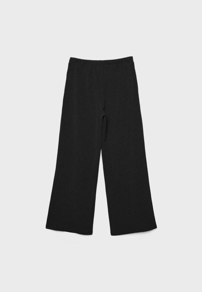 Soft Touch-Jogginghose mit Wide Leg und Nahtdetail vorne Soft Touch-Jogginghose mit Wide Leg und Nahtdetail vorne