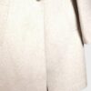Soft Touch-Midi-Mantel mit Knopfleiste
