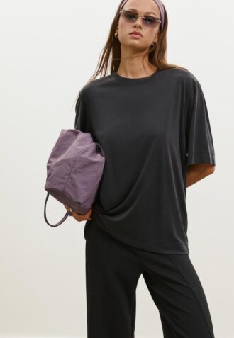 Soft Touch-Oversize-Rollkragenpullover