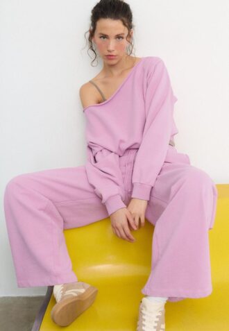Soft Touch-Palazzo-Jogginghose