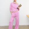 Soft Touch-Palazzo-Jogginghose