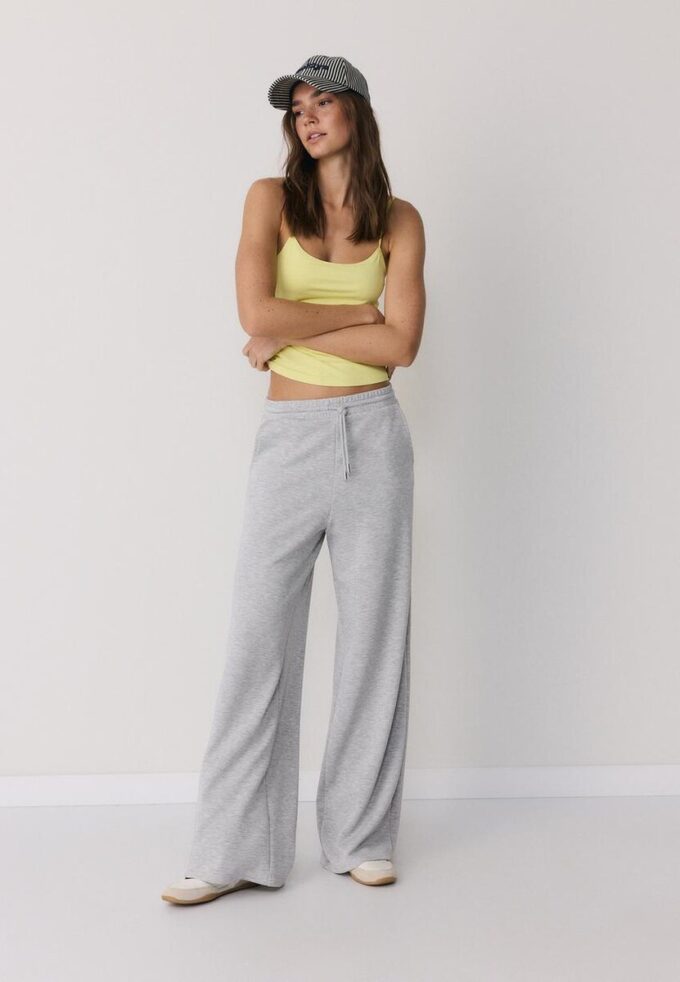 Soft Touch-Palazzo-Jogginghose
