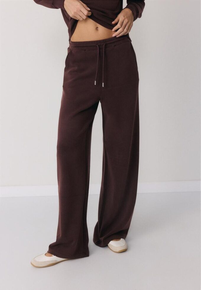 Soft Touch-Palazzo-Jogginghose