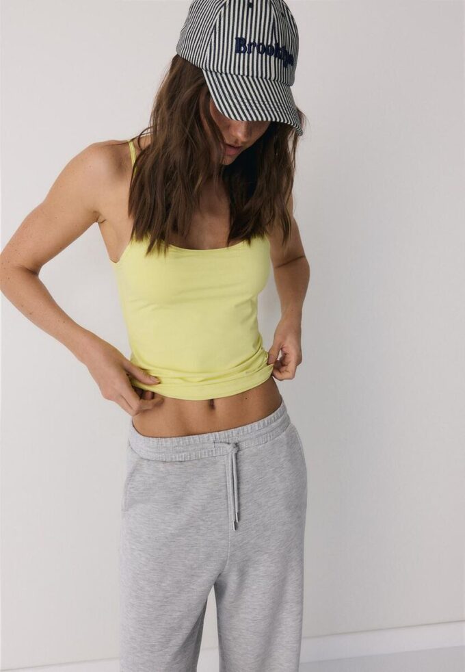 Soft Touch-Palazzo-Jogginghose