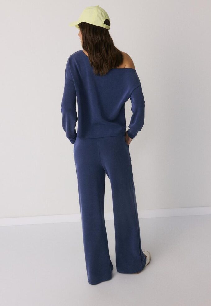 Soft Touch-Palazzo-Jogginghose