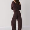 Soft Touch-Palazzo-Jogginghose