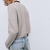 Soft Touch-Strickjacke mit Knöpfen