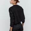 Soft Touch-Strickjacke mit Knöpfen