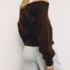 Soft Touch-Strickpullover mit U-Boot-Ausschnitt Soft Touch-Strickpullover mit U-Boot-Ausschnitt