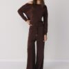 Soft Touch-Sweatshirt mit schulterfreiem Ausschnitt