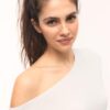 Soft Touch-Sweatshirt mit schulterfreiem Ausschnitt