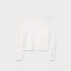 Soft Touch-Sweatshirt mit schulterfreiem Ausschnitt Soft Touch-Sweatshirt mit schulterfreiem Ausschnitt