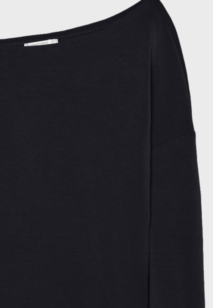 Soft Touch-Sweatshirt mit schulterfreiem Ausschnitt