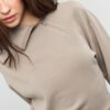 Soft Touch-Sweatshirt mit seitlichem Reißverschluss Soft Touch-Sweatshirt mit seitlichem Reißverschluss